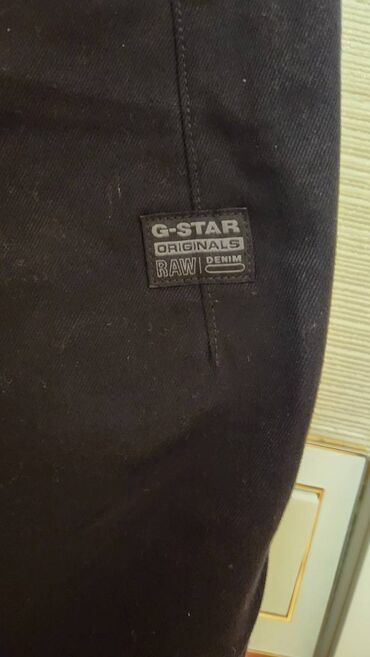 Qadın şalvarları: Orijinal G-Star Raw qadın cins şalvarı. 31/30 ölçü. Cins Qara cins — 11