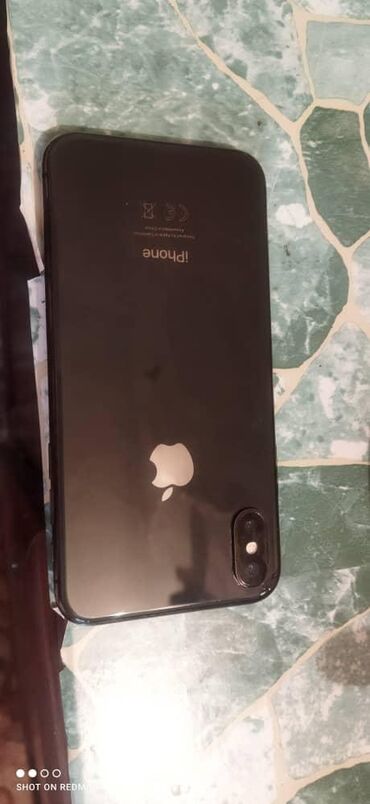 телефоны xiaomi redmi 10 с: IPhone X, Б/у, 64 ГБ, Черный, Зарядное устройство, Защитное стекло, Чехол, 76 %