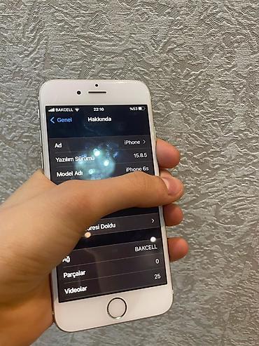 Apple iPhone: IPhone 6s, 64 GB, Rose Gold, Zəmanət, Barmaq izi, Sənədlərlə — 11