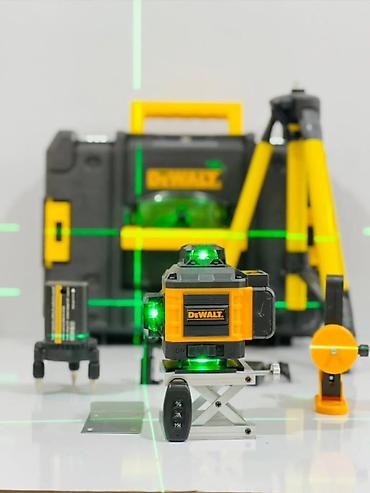 DEWALT yaşıl şüalı lazer nivo dəsti Peşəkar ölçü və hizalama işləri