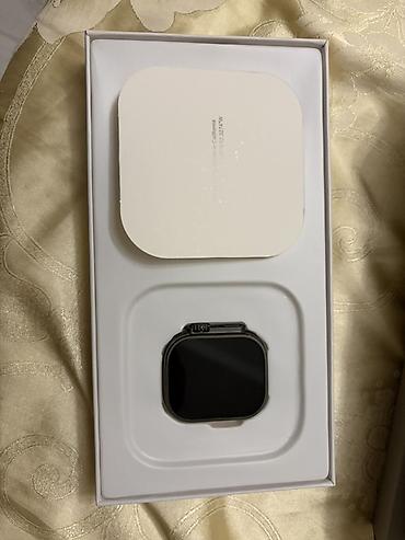 Смарт-часы в упаковке в стиле Apple Watch Ultra. Основные at lalafo.kg Смарт-часы в упаковке в стиле Apple Watch Ultra. Основные