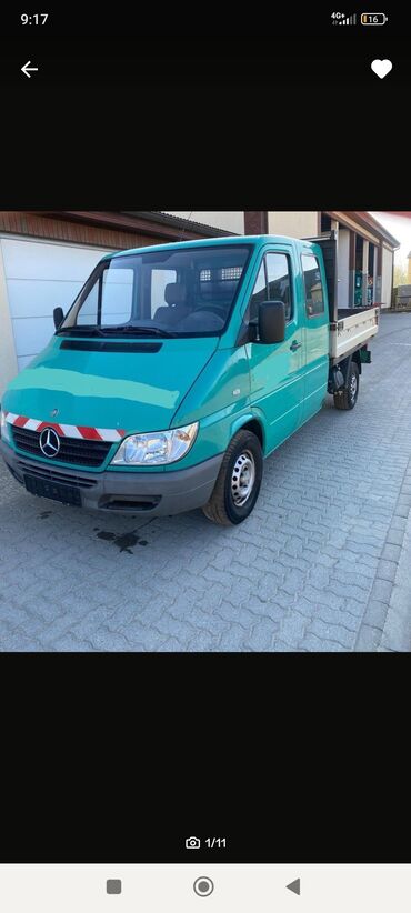 срочно продать машину: Mercedes-Benz Спринтер: 2004 г., 2.2 л, Механика, Дизель, Бус
