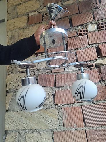 lustur altı: Çılçıraq, 2 lampa, Metal — 1
