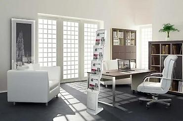 Ostali kancelarijski nameštaj: Preklopni stalak za brošure/letke – 5 nivoa - Samostojeći stalak sa 5 — 1