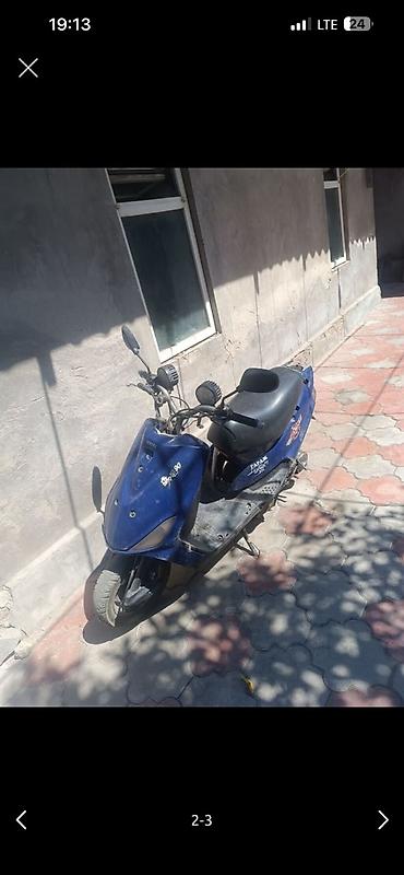 мотор на скутер: Скутеретта Yamaha, 90 куб. см, Бензин, Б/у — 4