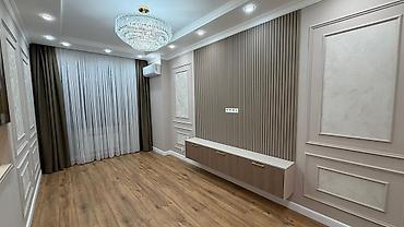 2 комнаты, 81 м², Асанбай мкр Элитка, 2 этаж, Дизайнерский ремонт