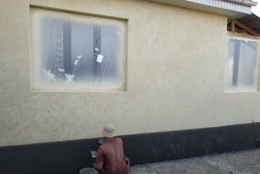 Штукатурка, шпаклевка: Шпаклевка потолков, Декоративная штукатурка, Шпаклевка стен | Акриловая вода эмульсия, Текстурная Больше 6 лет опыта — 4