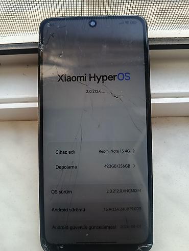 irşad 13: Xiaomi 13, 256 GB, 
 Barmaq izi — 2