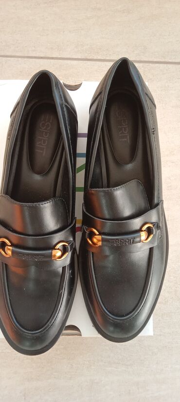 muske cipele prevrnuta koza: Loafers, Esprit, 41