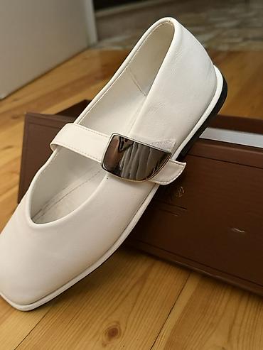 solo shoes: Baletkalar, Ölçü: 40, rəng - Ağ, İşlənmiş — 3