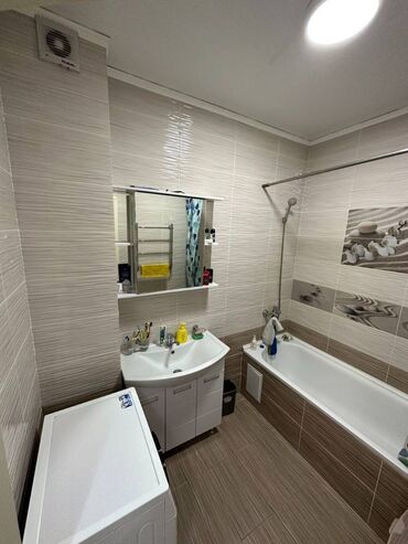 сдается 2 комнатная квартира в джале: 2 комнаты, 64 м², Элитка, 6 этаж, Евроремонт
