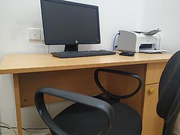 işlənmiş ofis stolu: Yazı masası yaxşı vəziyyetdə — 2