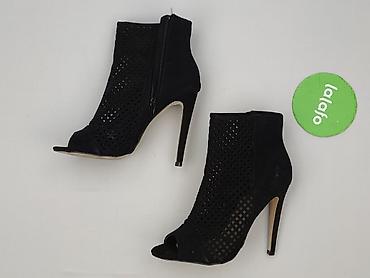 oficerki: JustFab, Botki damskie, rozmiar 38.5 — 3