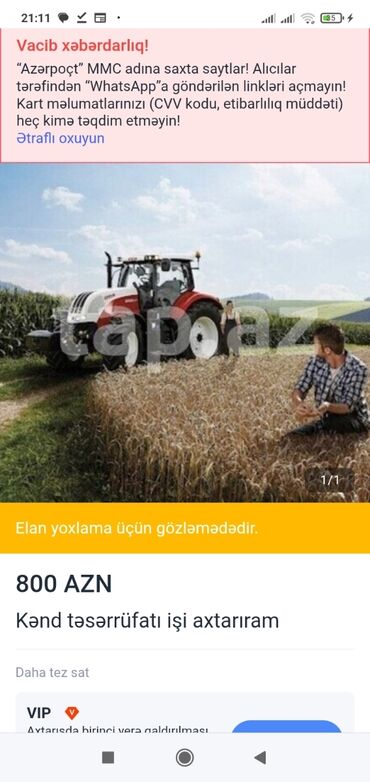 Əməkdaş axtarışı (vakansiyalar): Digər ixtisaslar