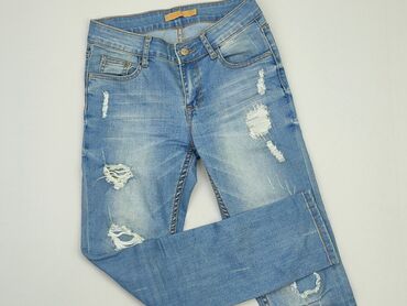 spódniczka jeansowe hm: Jeansy, XS, stan - Dobry