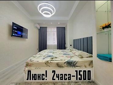 5: 1 комната, Бишкек Парк ТРЦ, Душевая кабина, Постельное белье, Кондиционер — 1