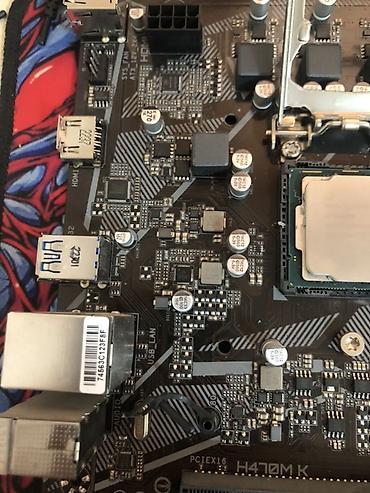 Другие комплектующие: Процессор Intel Core i5-10400F + материнская плата Gigabyte H470M K — 6