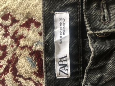 martyn line часы википедия: Джинсы Zara черного цвета с эффектом потертости. Размер EUR 38, USA