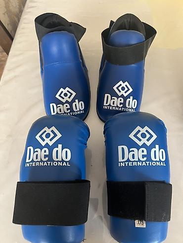 перчатки dae do: Экипировка для единоборств Daedo International (синяя) Состав — 4