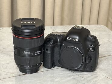 Foto və videokameralar: Canon 5D mark 4 lens 24-70 Lens 24-70mm USM ll f2.8 Adapter 2