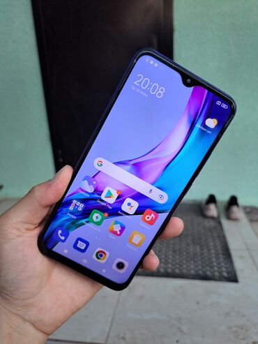 телефон редми нот 9: Redmi, Redmi 9, Колдонулган, 64 ГБ, түсү - Көк, 1 SIM, 2 SIM