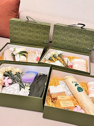 Подарочная упаковка: Подарочные наборы в стильных коробках-сумках - Готовые композиции в — 9