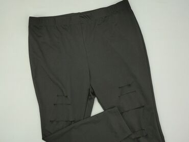 legginsy 3 4 damskie z koronką: Legginsy damskie, 4XL