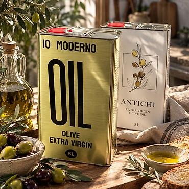 кафтар: По оптовой Цене ! Оливковое масло Extra Virgin в металлических — 1