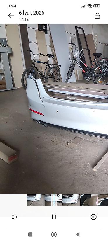 opel astra muherrik satilir: Məhsul: Arxa bamper (ağ rəng), inteqrə olunmuş diffuzor və dördlü — 4