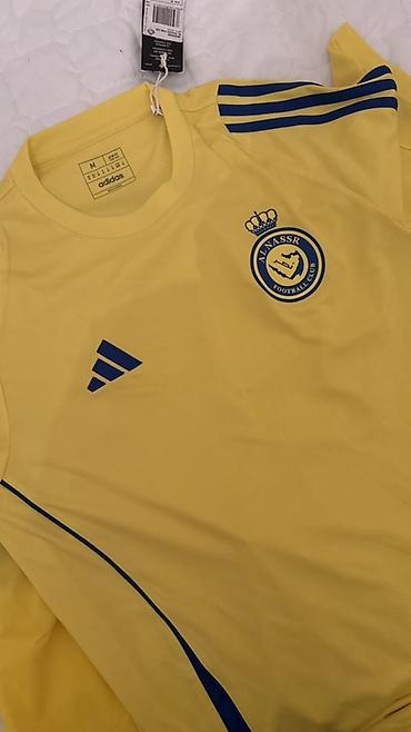 Kişi geyimləri: İdman dəsti, Adidas, M, rəng - Sarı — 1