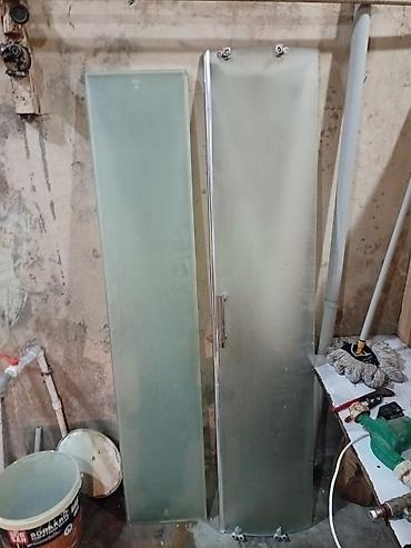 plasmas şuşə: Şüşə duş kabinası qapıları və panelləri - Material: temperli — 1