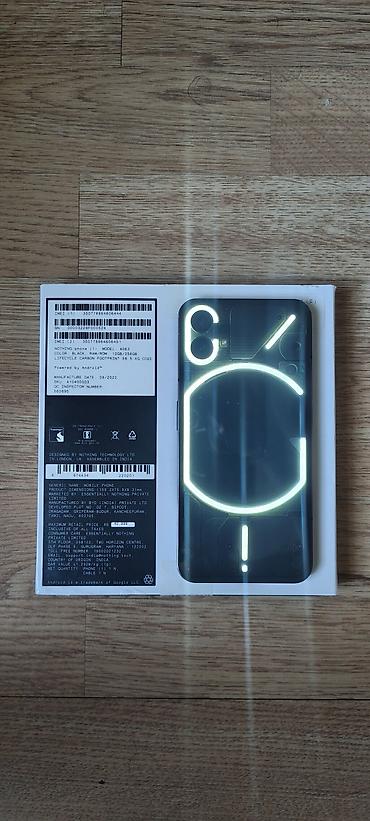 sony ses: Nothing Phone (1) – A063, Qara, 12+8 GB RAM / 256 GB yaddaş — 4