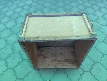 ящик из фанеры: Деревянный Ящик, Б/у