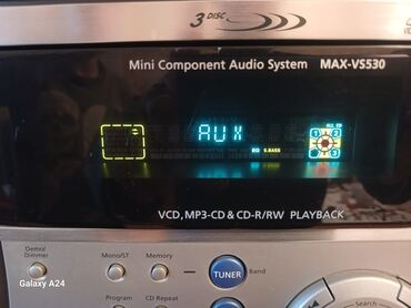 Musiqi mərkəzləri: Samsung Max-VS530 Funksiyalar: Mp3 CD video. Aux. iki kaset avtoreys -da lalafo.az — 7 Musiqi mərkəzləri: Samsung Max-VS530 Funksiyalar: Mp3 CD video. Aux. iki kaset avtoreys — 7