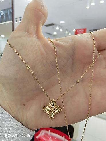 diamond sep: Sep, Sarı qızıl, 585 Əyar, 161 g — 2