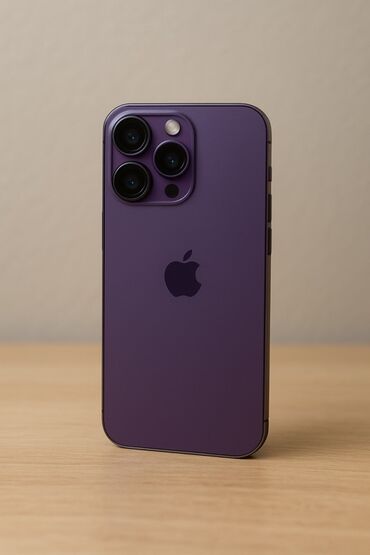 списанные айфоны: IPhone 14 Pro, 128 ГБ, Deep Purple, 85 %