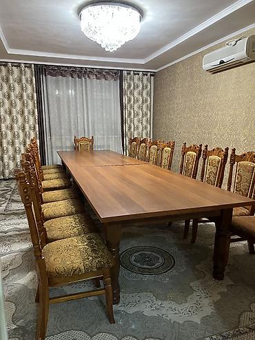 Мебель: Продаю большой стол со стульями для гостей в отличном — 1