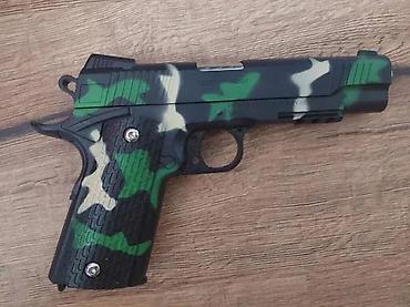 Dečije igračke puške i pištolji: DESERT WARRIOR METALNI PISTOLJ NOV IGRACKA ZA DECU AKCIJA | Cene — 9