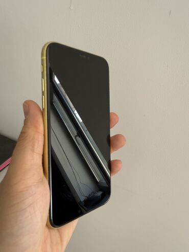 вентилятор охлаждение: IPhone 11, Б/у, 128 ГБ, Желтый, Зарядное устройство, Кабель, Коробка