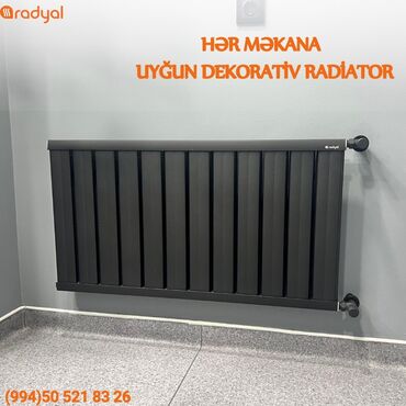 Elektrikli qızdırıcılar və radiatorlar: Alüminium material radiator.🔥