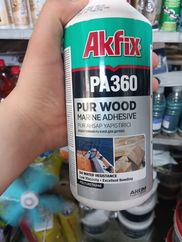 шлифовальные машины по дереву: Водостойкий полиуретановый клей Akfix PA360 предназначен для работы с