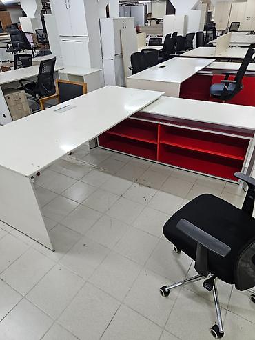 Офисные столы: L varı masalları sekılde gorunduyu kımıdır hec bır prablemı yoxdur 2 — 4