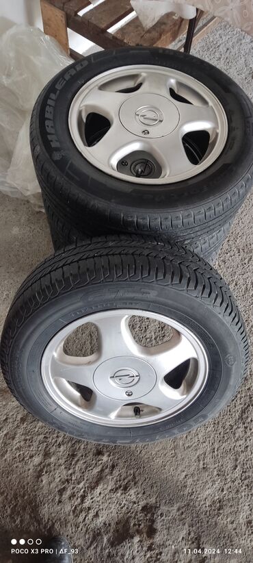 Disk təkərlər: İşlənmiş Disk təkər Opel 195 / 65 / R 15, 4 Boltlu