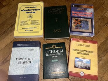 Mühasibat uçotu, vergilər, maliyyə-kredit, vergi uçotu və audit