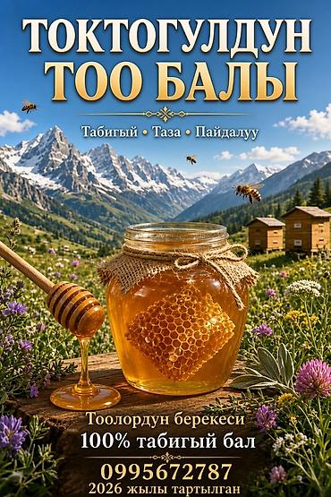 Токтогульский горный мёд — 100% натуральный - Происхождение
