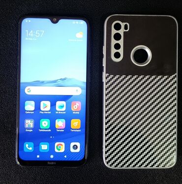 Xiaomi: Xiaomi Redmi Note 8, 64 GB, rəng - Qara, 
 Sensor, Barmaq izi, İki sim kartlı