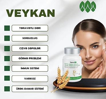 Gözəllik və sağlamlıq: Veykan – Tiens markalı bitki tərkibli kapsullar (flakonda 30 kapsul) — 1