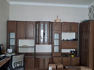 Salon/divanxana üçün iri ölçülü modul divar mebeli - Material: ağac