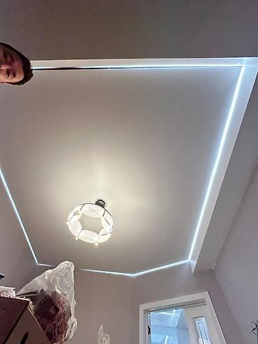 Натяжной потолок: Натяжной потолок Глянцевое, Матовое, 3D потолки Гарантия, Бесплатная консультация, Бесплатный замер — 4