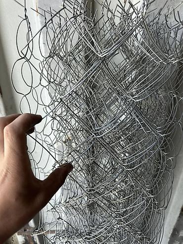 сетка для мангала: Сетка рабица из Чорный проволоки Толщиной 1:5 ячейка 60:60мм Высота — 1